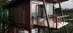 16 Inspirasi Desain Rumah Pinggir Sawah Yang Bikin Adem